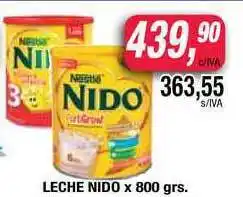 Maxiconsumo Leche Nido x 800grs oferta