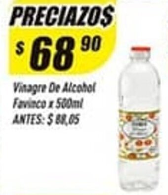 Supermercados Comodin Vinagre de alcohol favinco x 500ml oferta