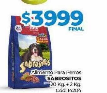 Diarco Alimento para perros sabrositos oferta
