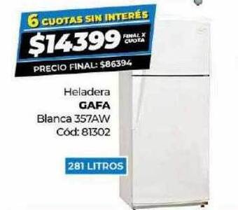 Diarco Heladera gafa oferta