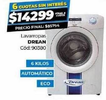 Diarco Lavarropas drean oferta