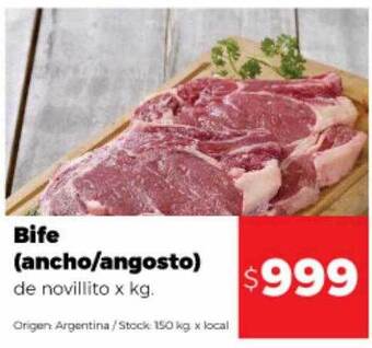 Disco Bife (ancho-angosto) oferta