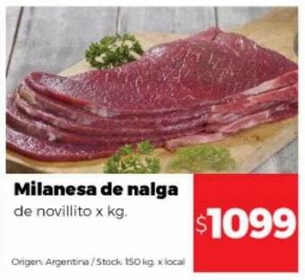 Disco Milanesa de nalga oferta