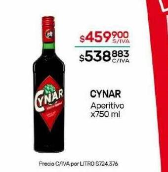 Nini Mayorista Cynar aperitivo oferta