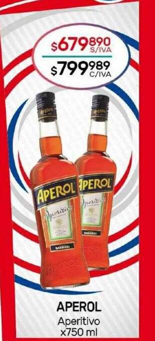 Nini Mayorista Aperol aperitivo oferta