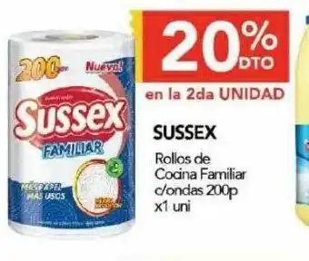 Sussex rollos de cocina familiar