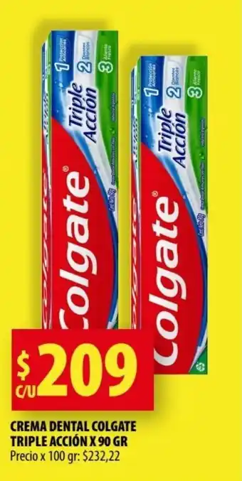 Punto Mayorista COLGATE crema dental colgate triple acción x 90 gr oferta