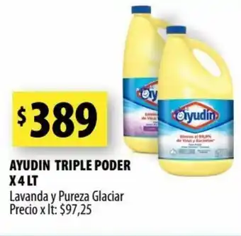 Punto Mayorista AYUDIN triple poder x 4 lt oferta