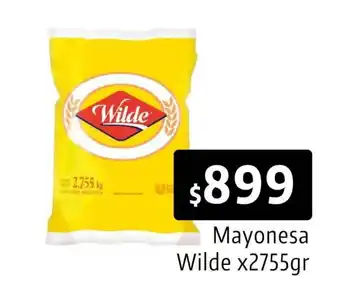 Autoservicio Capo WILDE mayonesa wilde x2755gr oferta