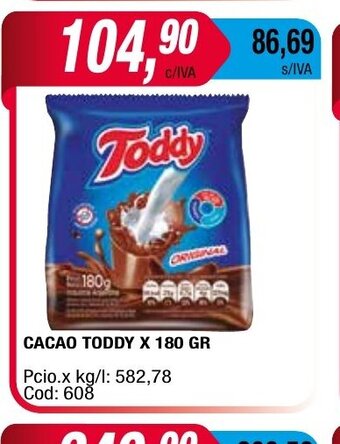 Maxiconsumo Toddy Cacao oferta