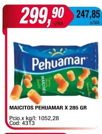 Maxiconsumo Pehuamar Maicitos oferta