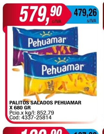 Maxiconsumo Pehuamar Palitos Salados oferta