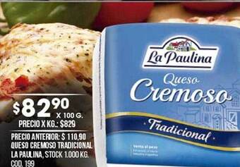 Coto Queso cremoso tradicional la paulina oferta