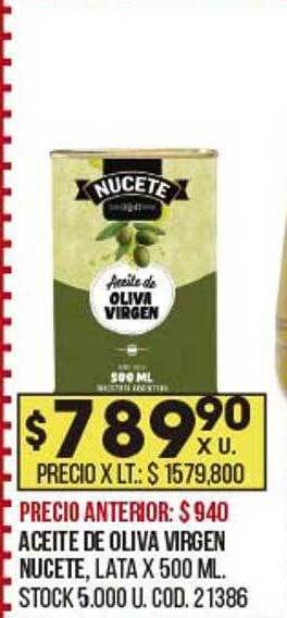 Coto Aceite de oliva virgen nucete oferta