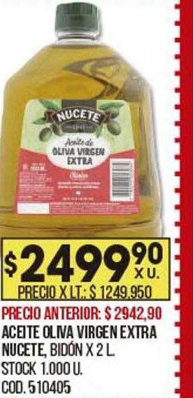 Coto Aceite de oliva virgen extra nucete oferta