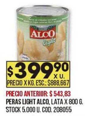 Coto Peras light alco oferta