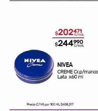 Nini Mayorista Nivea creme oferta