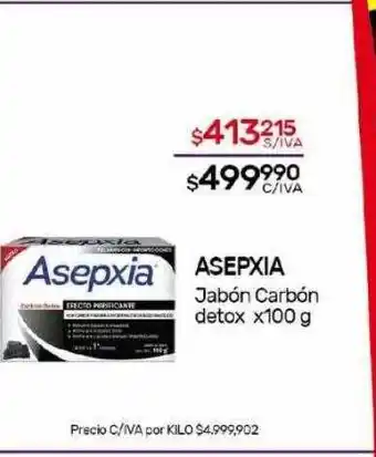 Nini Mayorista Asepxia jabon carbon oferta