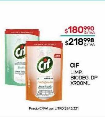 Nini Mayorista Cif oferta