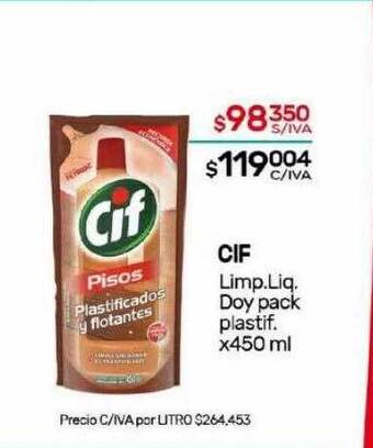 Nini Mayorista Cif oferta