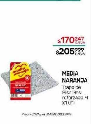 Nini Mayorista Media naranja oferta