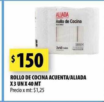 Punto Mayorista Rollo de cocina acuenta aliada oferta
