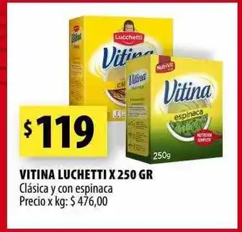 Punto Mayorista Vitina lucchetti oferta