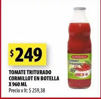 Punto Mayorista Tomate triturado cormillot en botella oferta