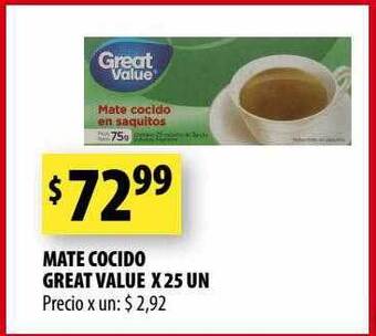 Punto Mayorista Mate cocido great value oferta