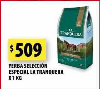 Punto Mayorista Yerba selección especial la tranquera oferta