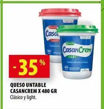 Punto Mayorista Queso untable casancrem oferta