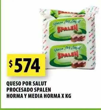 Punto Mayorista Queso por salut procesado spalen horma y media horma oferta