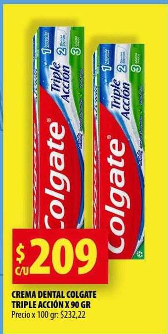 Punto Mayorista Crema dental colgate triple acción oferta