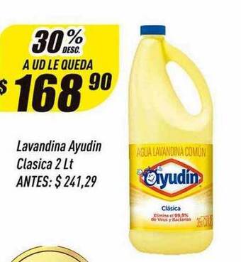 Supermercados Comodin Lavandina ayudin clasica oferta