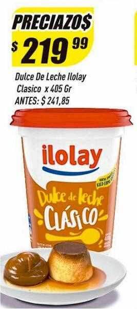 Supermercados Comodin Dulce de leche ilolay clasico oferta