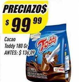 Supermercados Comodin Cacao toddy oferta