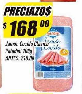 Supermercados Comodin Jamon cocido clasico paladini oferta