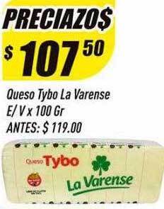 Supermercados Comodin Queso tybo la varense e v oferta