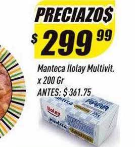 Supermercados Comodin Manteca ilolay multivit oferta