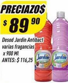 Supermercados Comodin Desod jardin antibact varias fragancias oferta