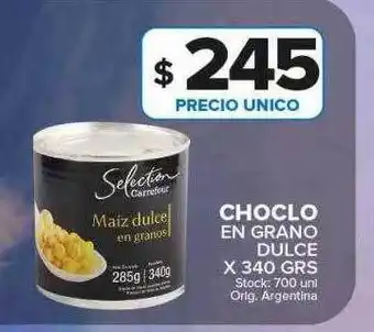 Carrefour Maxi Choclo en grano dulce oferta