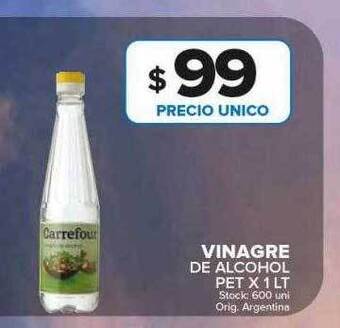 Carrefour Maxi Vinagre de alcohol oferta