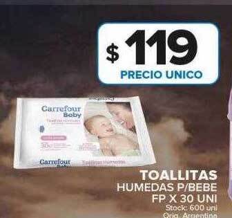 Carrefour Maxi Toallitas humedas p bebe oferta