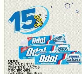 Carrefour Maxi Odol crema dental dientes blancos oferta