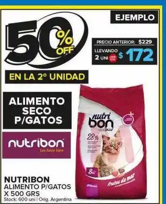 Carrefour Maxi Nutribon alimento p gatos oferta
