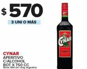 Carrefour Maxi Cynar aperitivo c alcohol bot oferta
