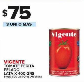 Carrefour Maxi Vigente tomate perita pelado oferta
