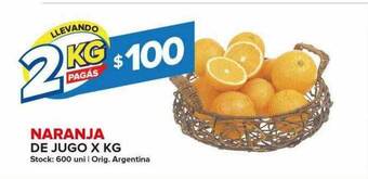 Carrefour Maxi Naranja de jugo oferta