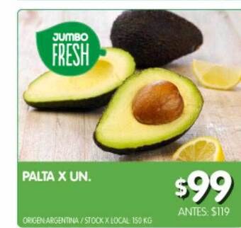 Jumbo Palta oferta