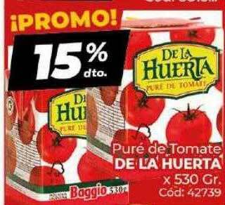 Diarco Puré de tomate de la huerta oferta